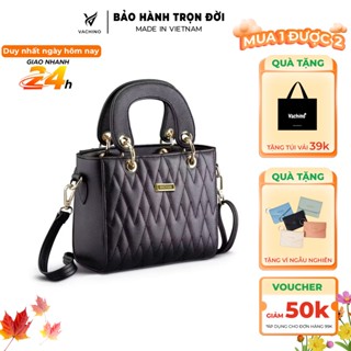 Túi Vachino (Thời trang sang chảnh dáng cốp vuông -Túi xách da đeo chéo TX061)