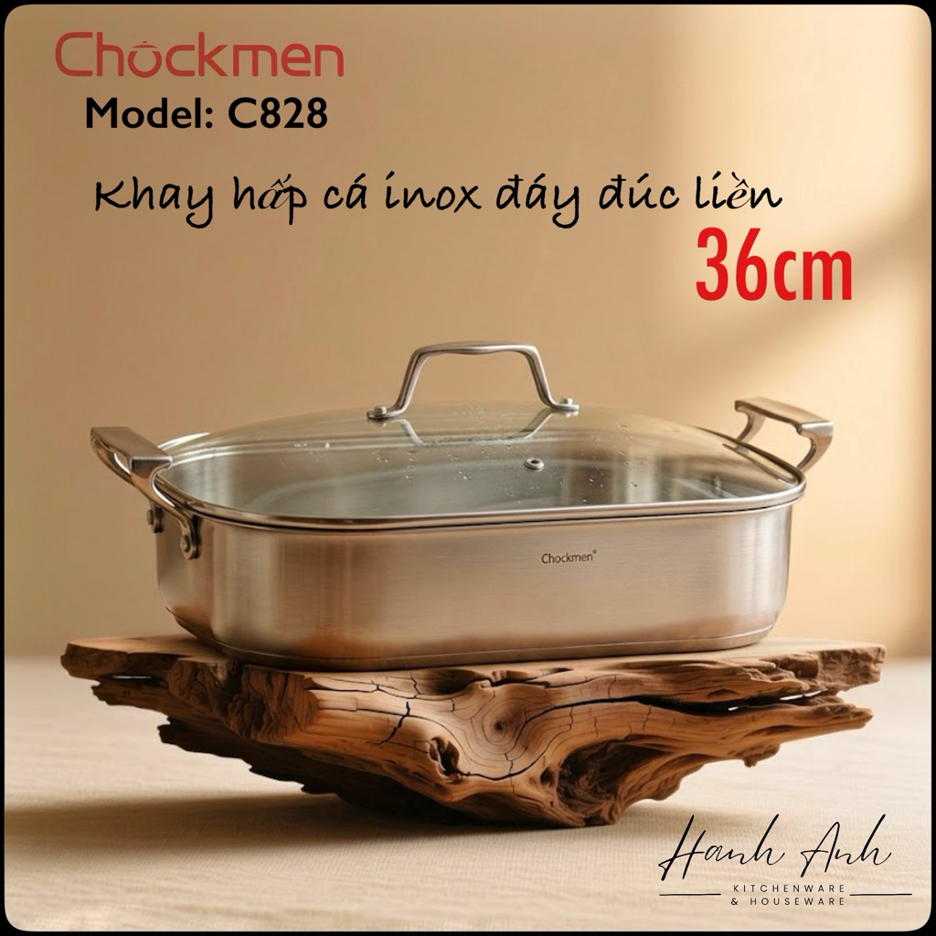 NỒI HẤP CÁ 36CM CHOCKMEN - C828