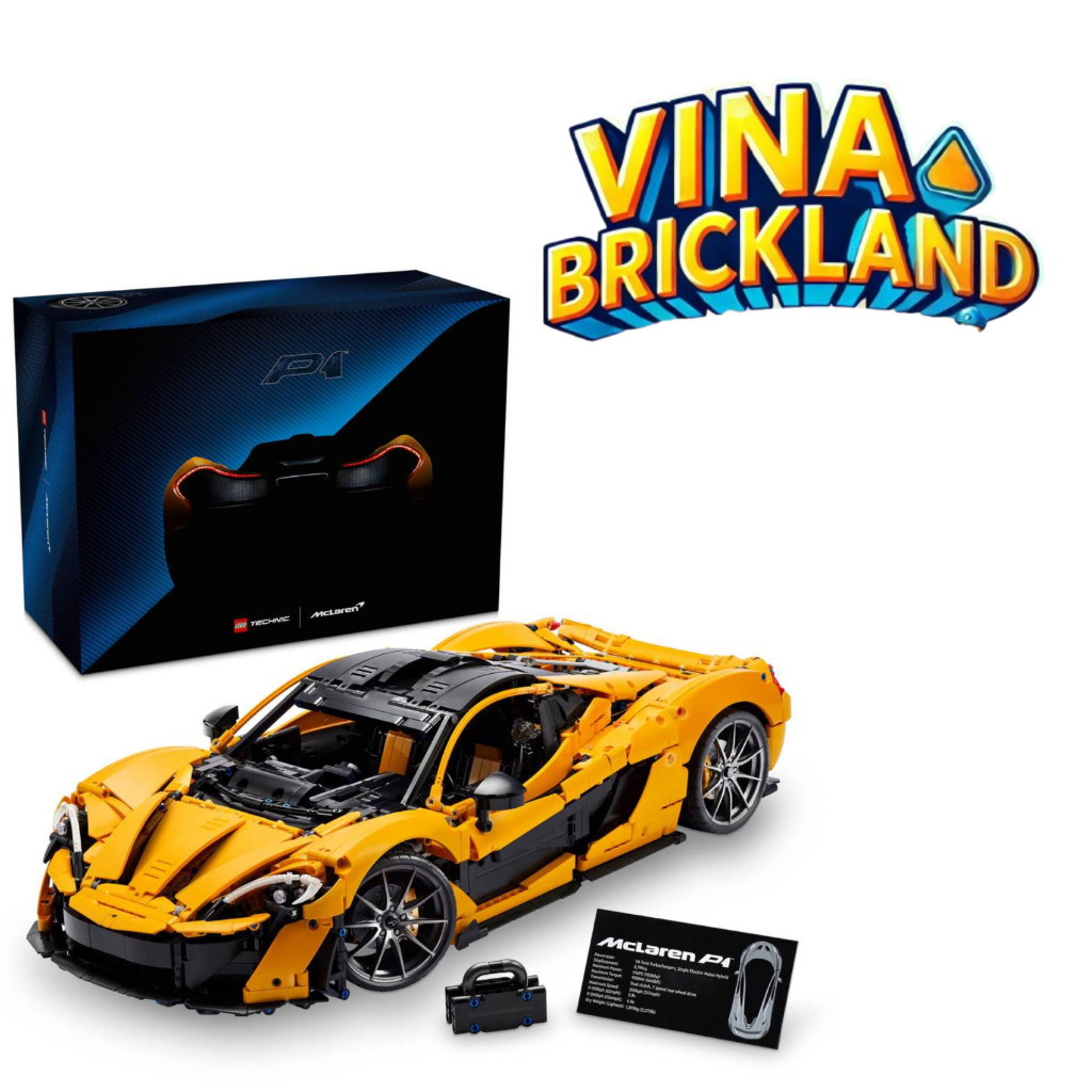 Bộ đồ chơi LEGO Technic 42172 McLaren P1 - Siêu Xe McLaren P1