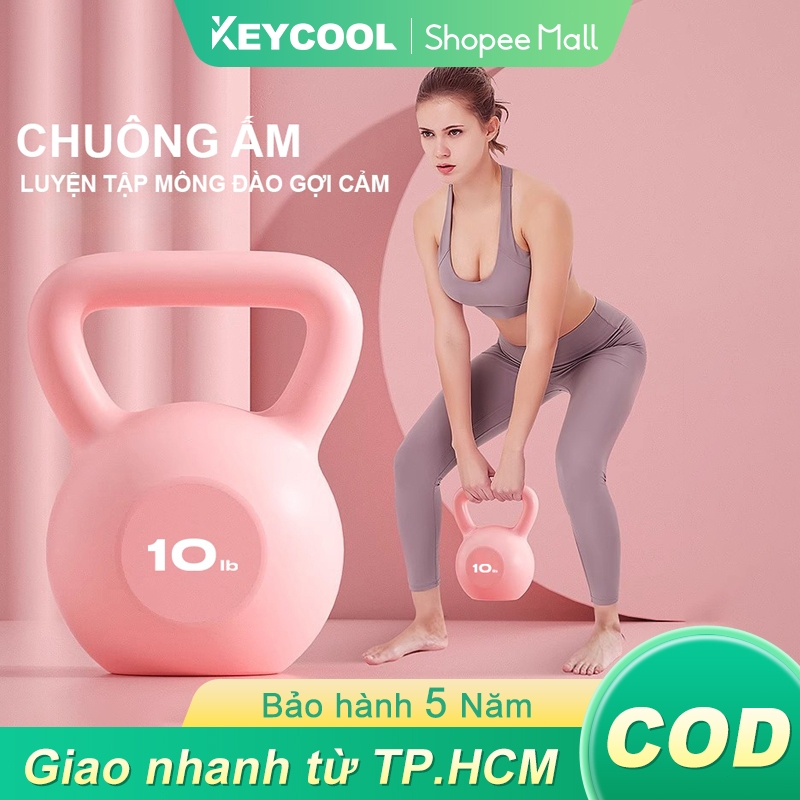 KEYCOOL Tạ Bình Vôi, 5-15 pound, Tạ Chuông Tập Tại Nhà, quả tạ