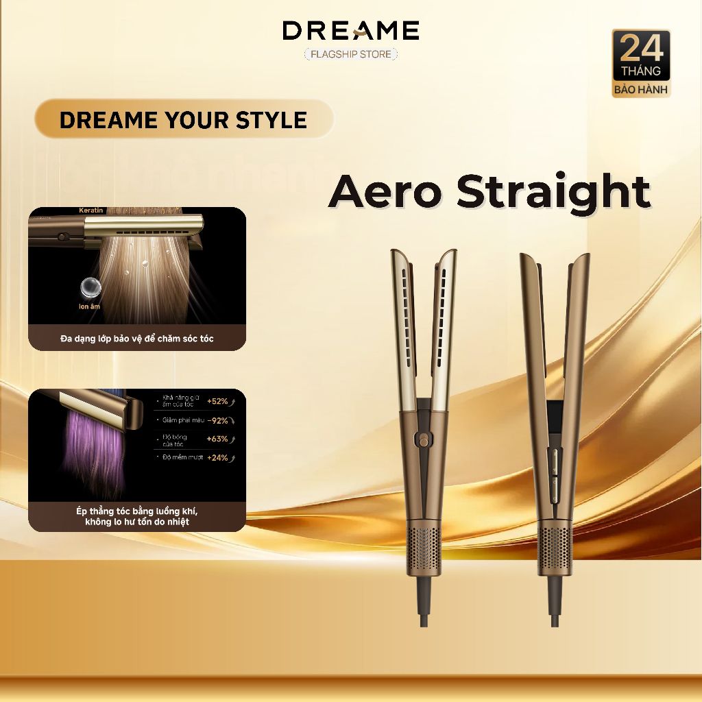 Máy sấy duỗi tóc Dreame Aero Straight – Chính Hãng | Dreame Việt Nam
