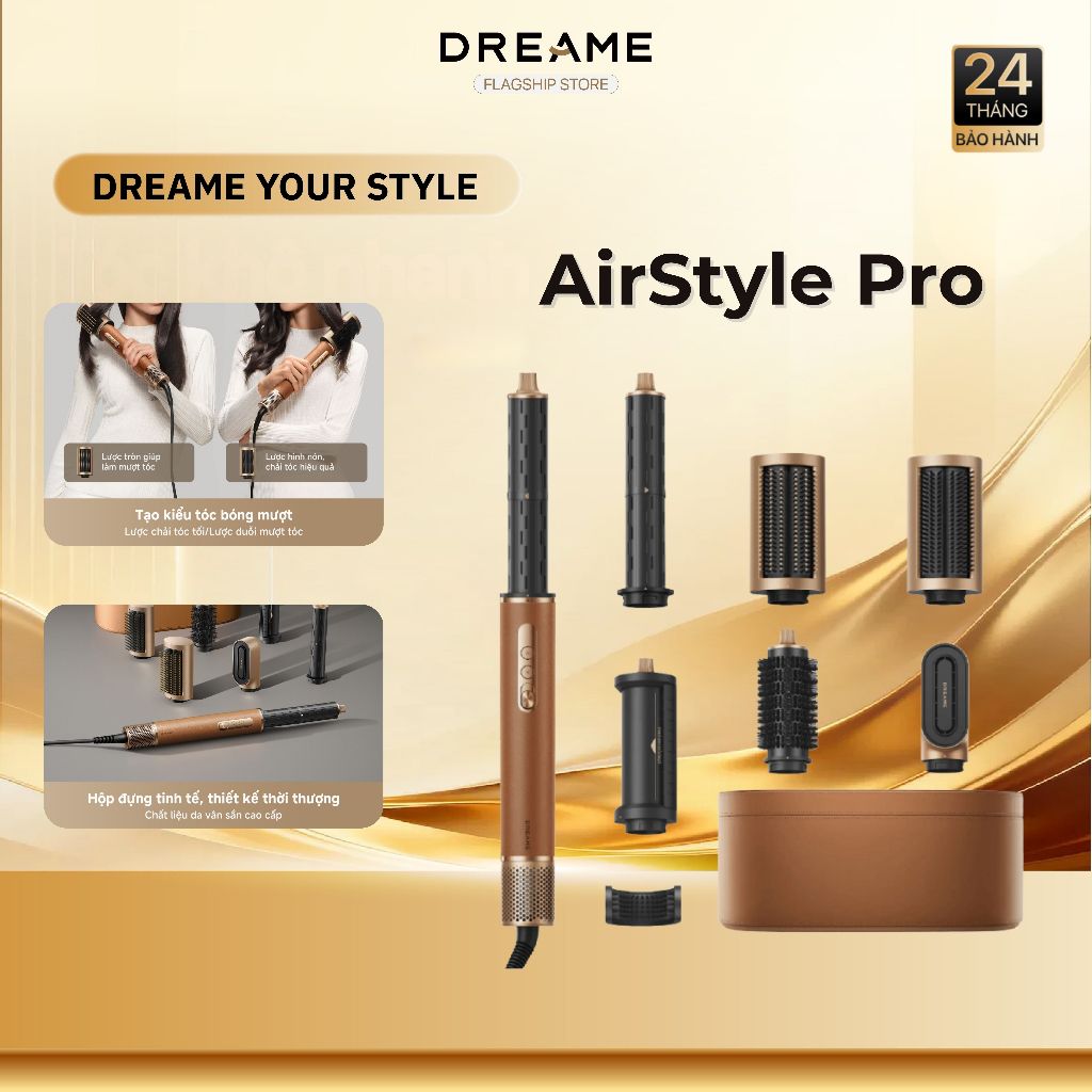 Dreame AirStyle Pro Máy sấy và tạo kiểu tóc | Chính Hãng | Bảo Hành 24 tháng | Dreame Việt Nam