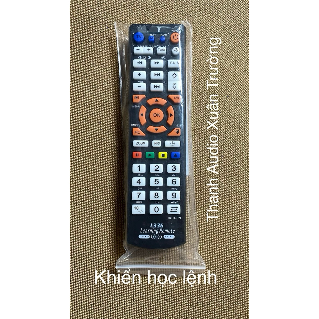 Remote học Microlab FC530/861/M-700U / M-880/Microlab X3 / X4(đời có mắt hồng ngoại)/FC361 / FC360 (