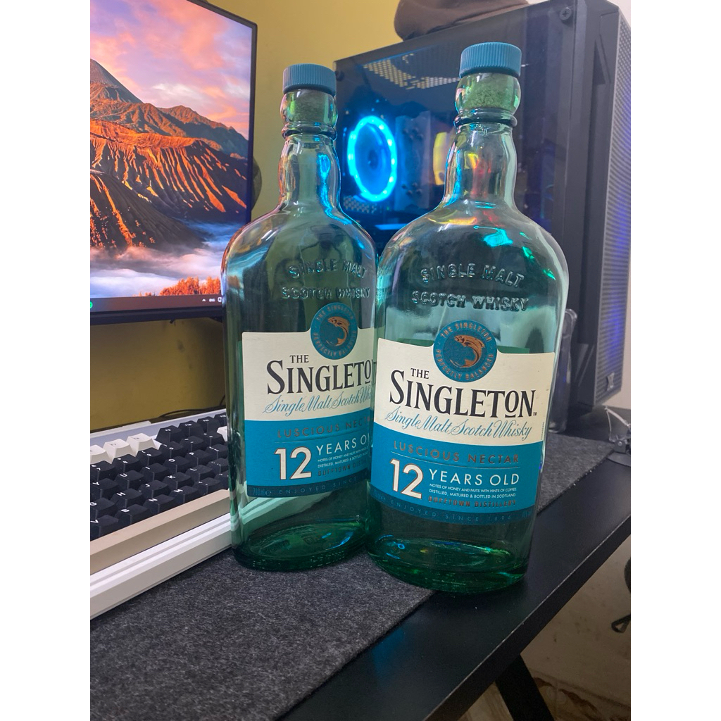 (DECOR) vỏ chai rượu ngoại singleton12 - decorate linh tinh giá siêu rẻ