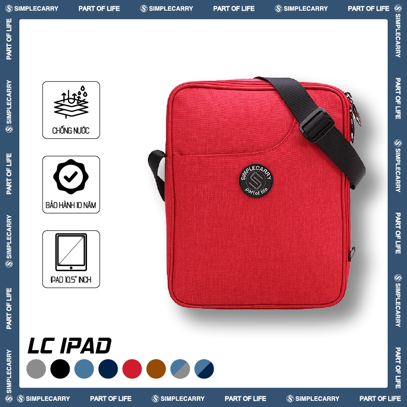 Túi Đựng IPAD SimpleCarry LC IPAD Nhiều Ngăn Thông Minh Đựng Vừa IPAD