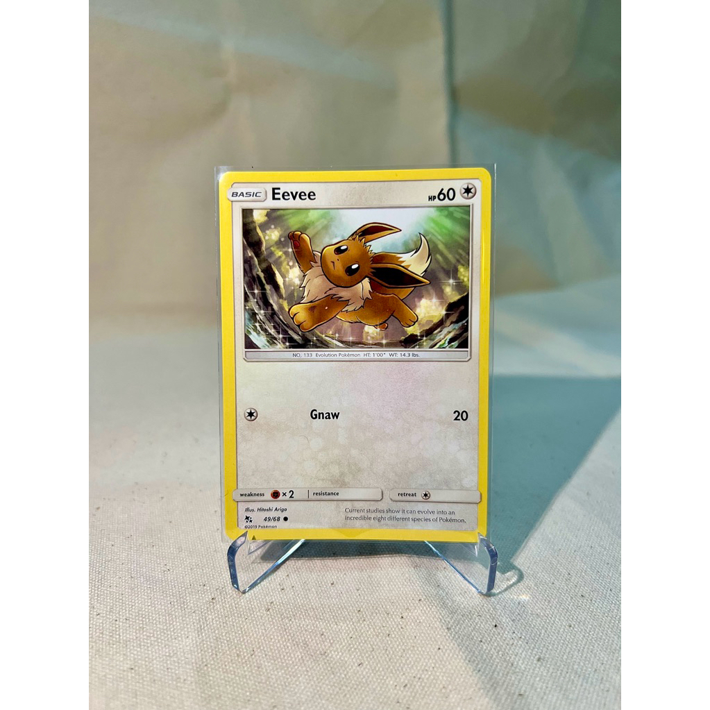 Thẻ Pokemon Eevee 49/68 common chính hãng