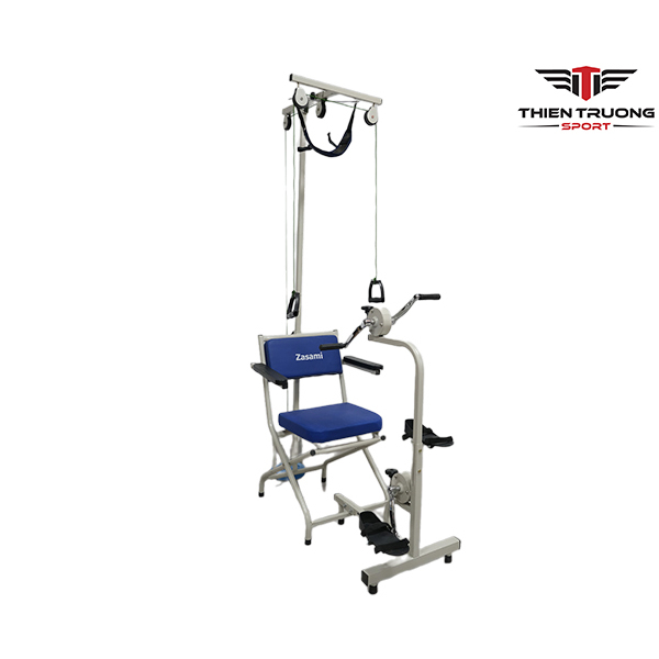 Ghế tập phục hồi chức năng 4 trong 1 Zasami hoặc thương hiệu tương đương - Ghế ngồi tập mạnh tay châ