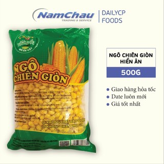 Ngô chiên giòn gói 500gr  thơm ngon tiện lợi [HN giao hàng hỏa tốc]