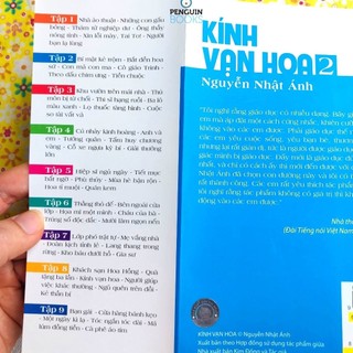 Sách - Combo Kính Vạn Hoa (Trọn Bộ 09 Tập Bản Dày)