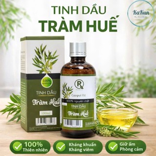 Tinh dầu tràm Huế nguyên chất, xông phòng, dùng cho bé chuẩn xịn (100ml)