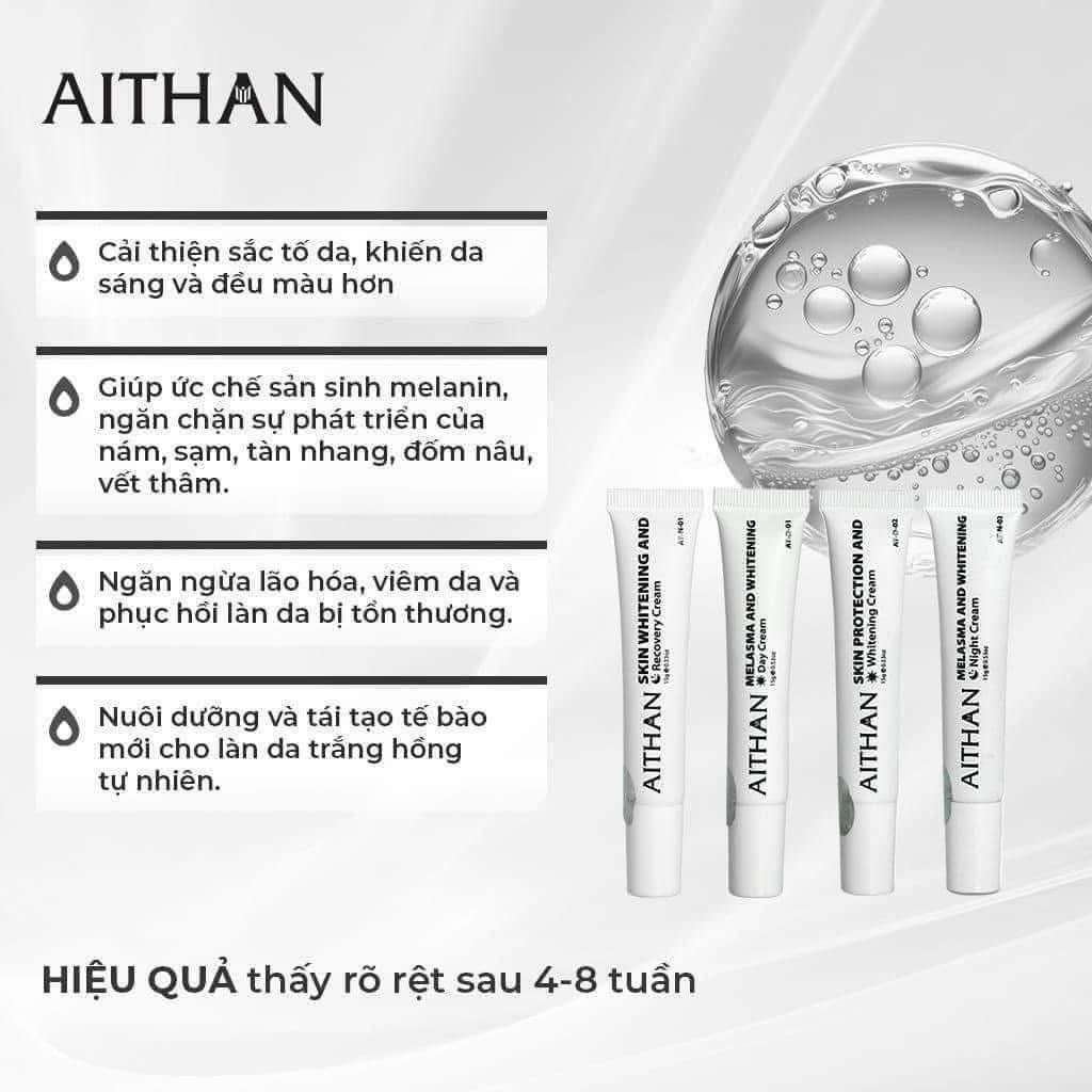 Bộ sản phẩm Cao cấp ngăn ngừa nám AiThan