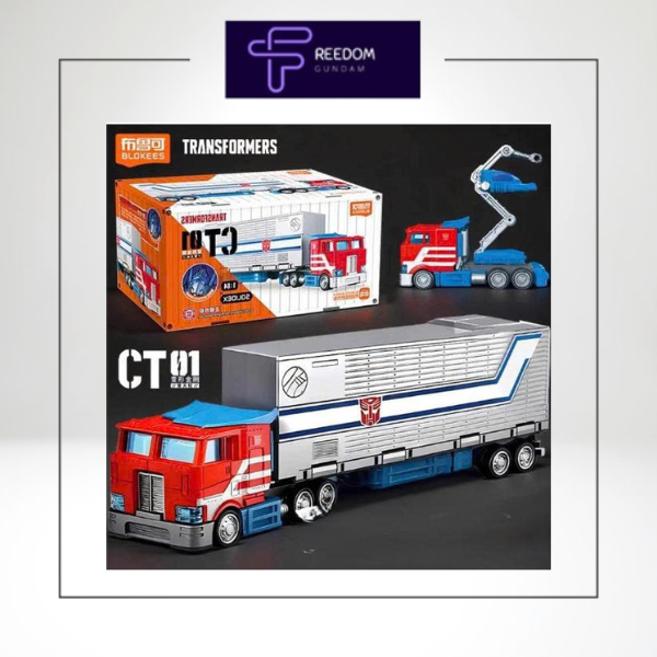 Mô Hình lắp ráp Xe Optimus Prime Transformers CT01 - chính hãng Blokees
