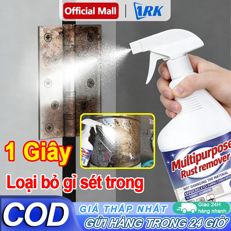 Xịt tẩy rỉ sét, Tẩy rỉ kim loại, Nước tẩy rỉ sét - Tẩy Rỉ Sét, Ố Vàng Trên Kim Loại, Xe Máy, Ô Tô, H