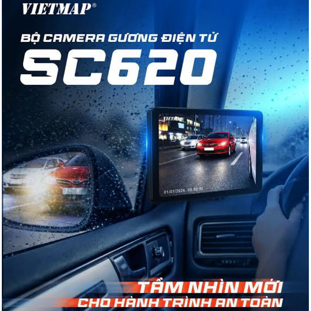 VIETMAP SC620 PHIÊN BẢN 25FPS – XÓA ĐIỂM MÙ, LÁI XE AN TOÀN HƠN MỖI NGÀY