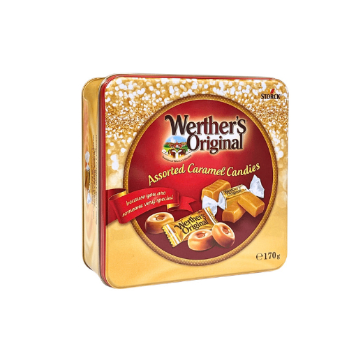 Hộp quà kẹo caramel hỗn hợp Werther's Original Hộp 170 g
