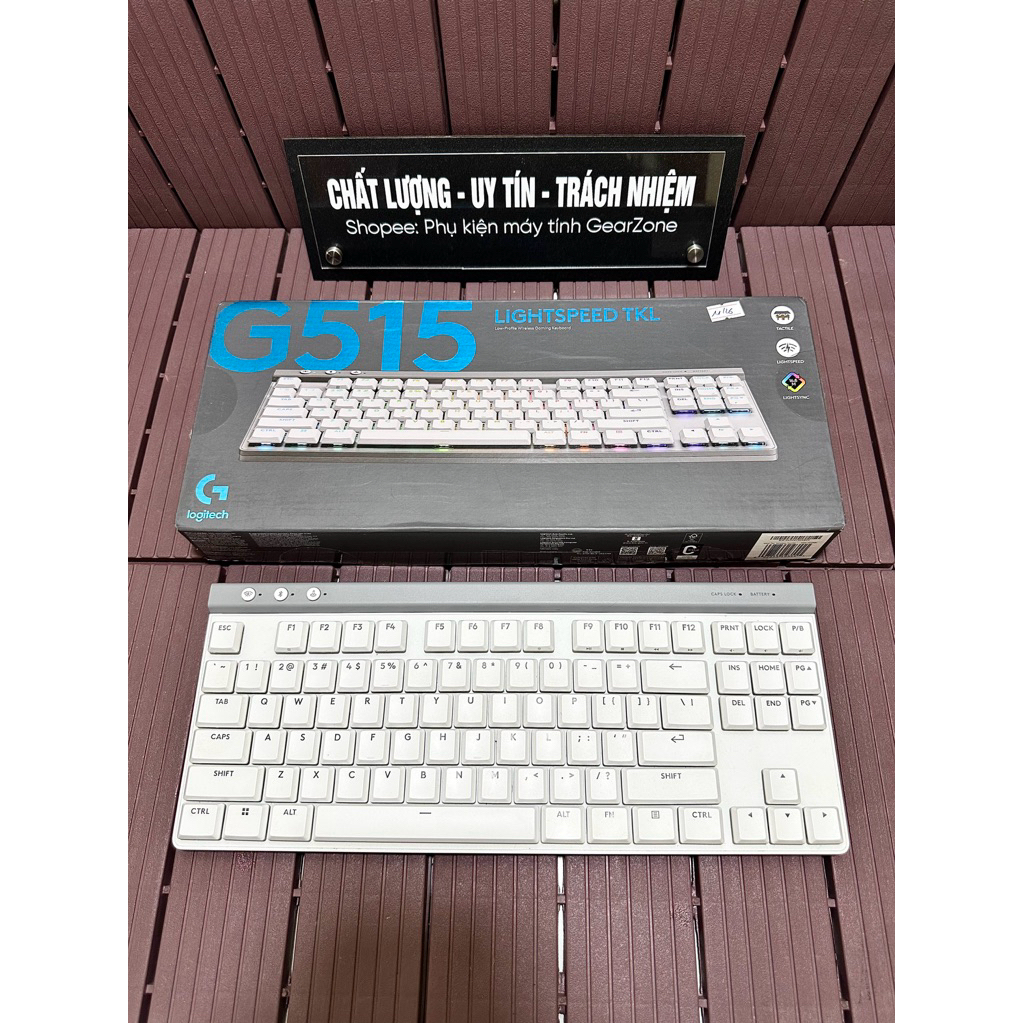 Bàn phím Logitech G515 Không dây Lightspeed chính hãng