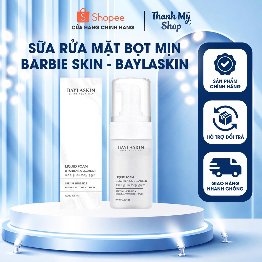 Sữa Rửa Mặt Bọt Mịn BARBIE SKIN - BAYLASKIN