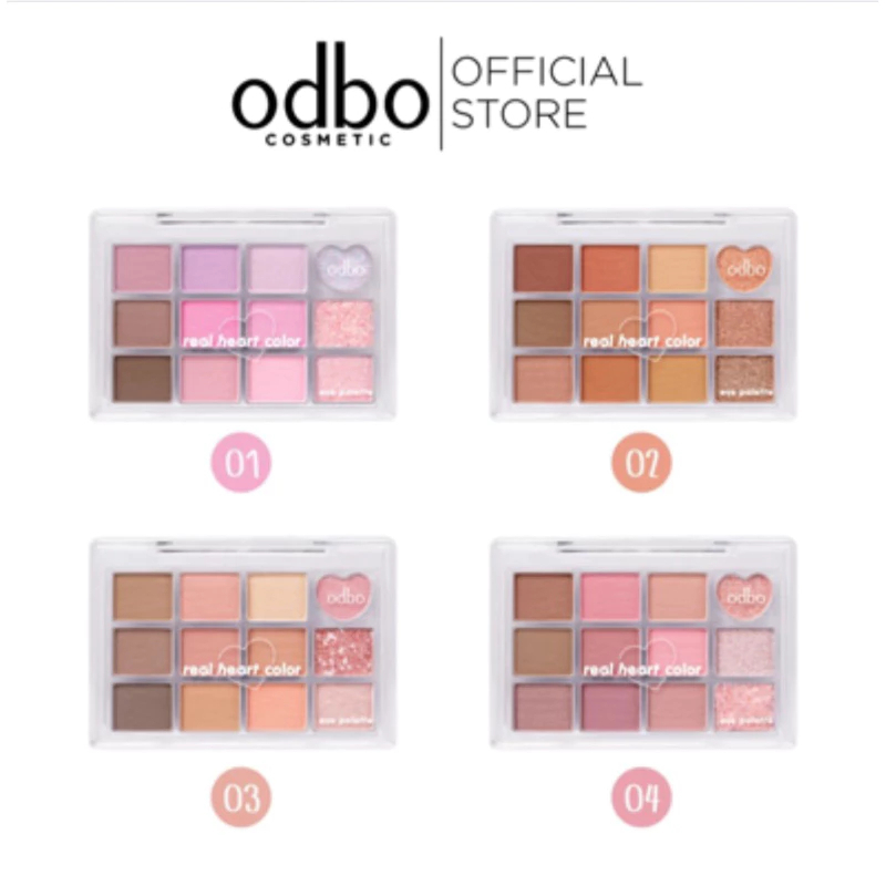 OD2019 phấn mắt real heart color