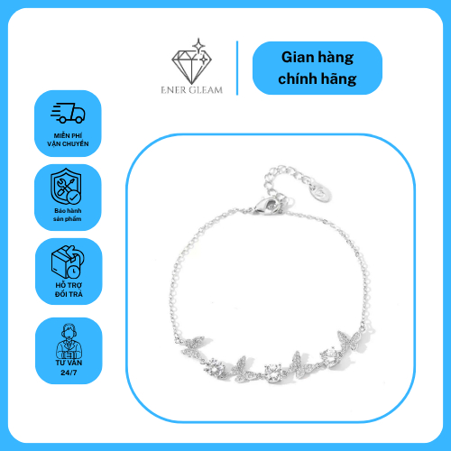 Lắc Tay Bướm Pha Lê Ener Gleam