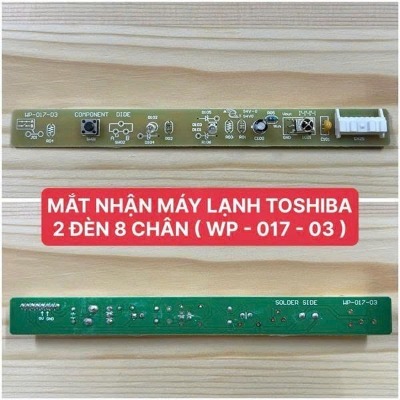 Bo/Mạch Mắt Nhận Tín Hiệu Toshiba- Điều Hoà/Máy Lạnh Toshiba 2 Đèn 8 Chân