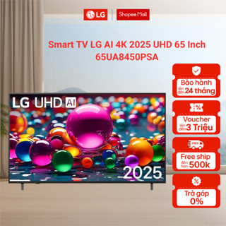 Smart TV LG AI 4K 2025 UHD 65 Inch 65UA8450PSA