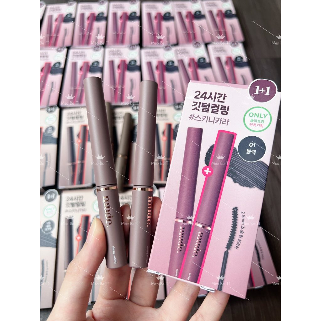 Mascara Chuốt Cong Dài Dày Mi Tự Nhiên mude – Olive young