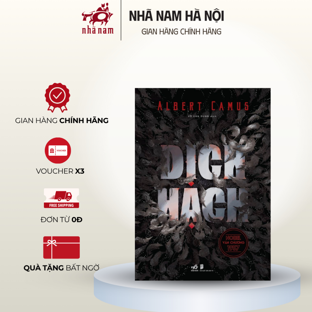Sách Dịch hạch (Nhã Nam) (Albert Camus) - Nhã Nam Hà Nội