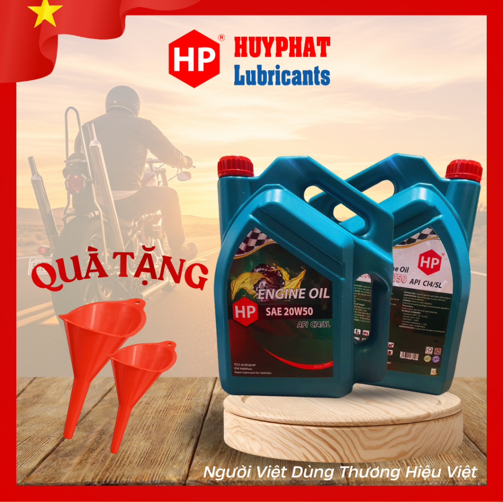 DẦU ENGINE OIL SAE 20W50 CL4/SL - HP