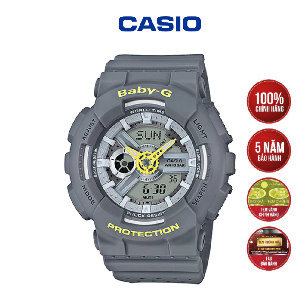 Đồng hồ Casio Baby-G BA-110PP-8ADR Hàng Chính Hãng