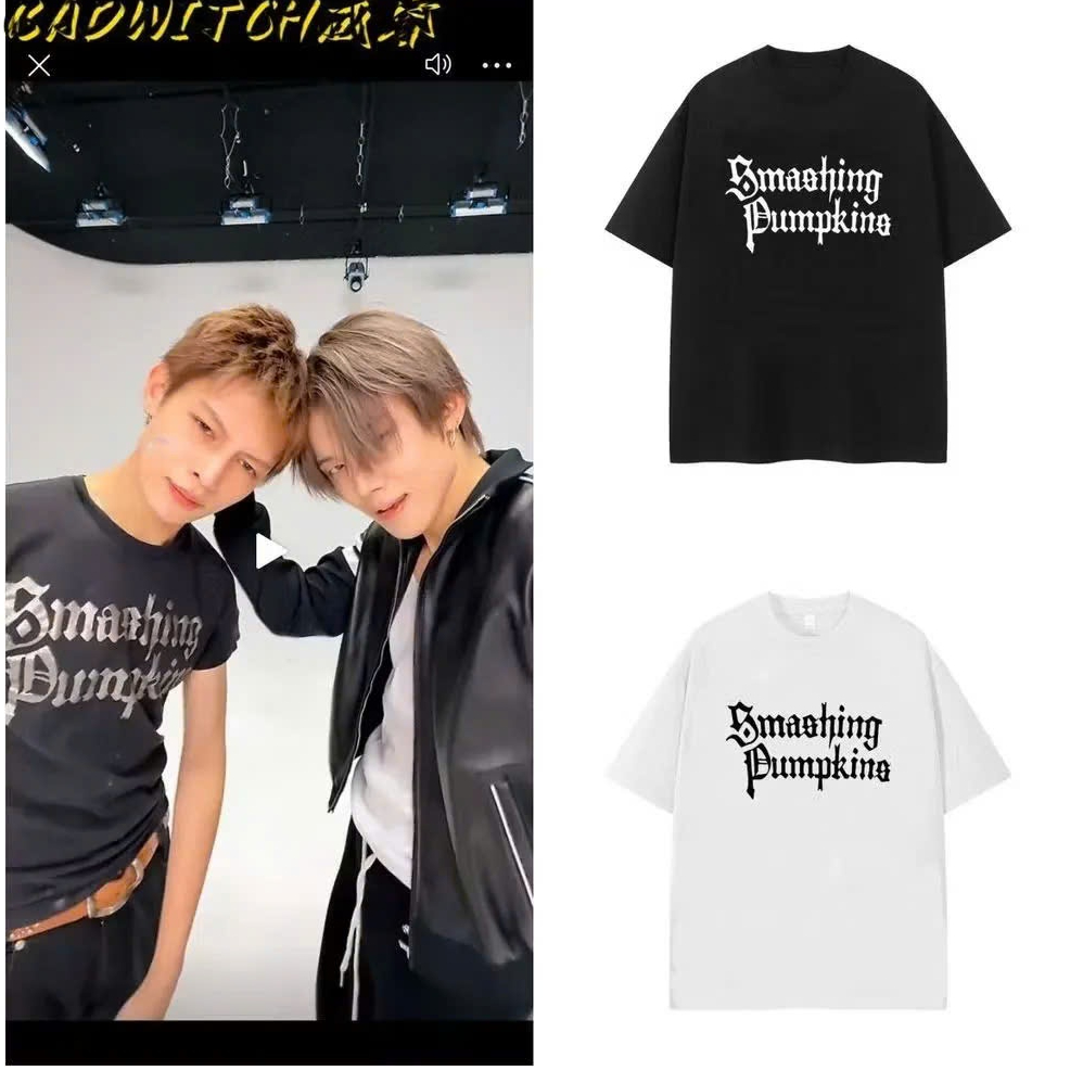 áo james Cortis , áo Cortis - áo thun  james và yeonjun mặc tay lửng form rộng