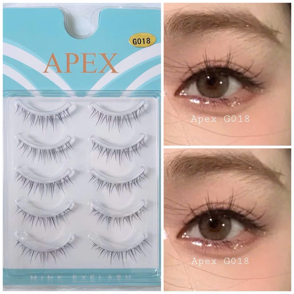 G018-G024 Lông mi giả gân trong, Mi Gân Trong APEX Cao Cấp HÙNG CÚC Store