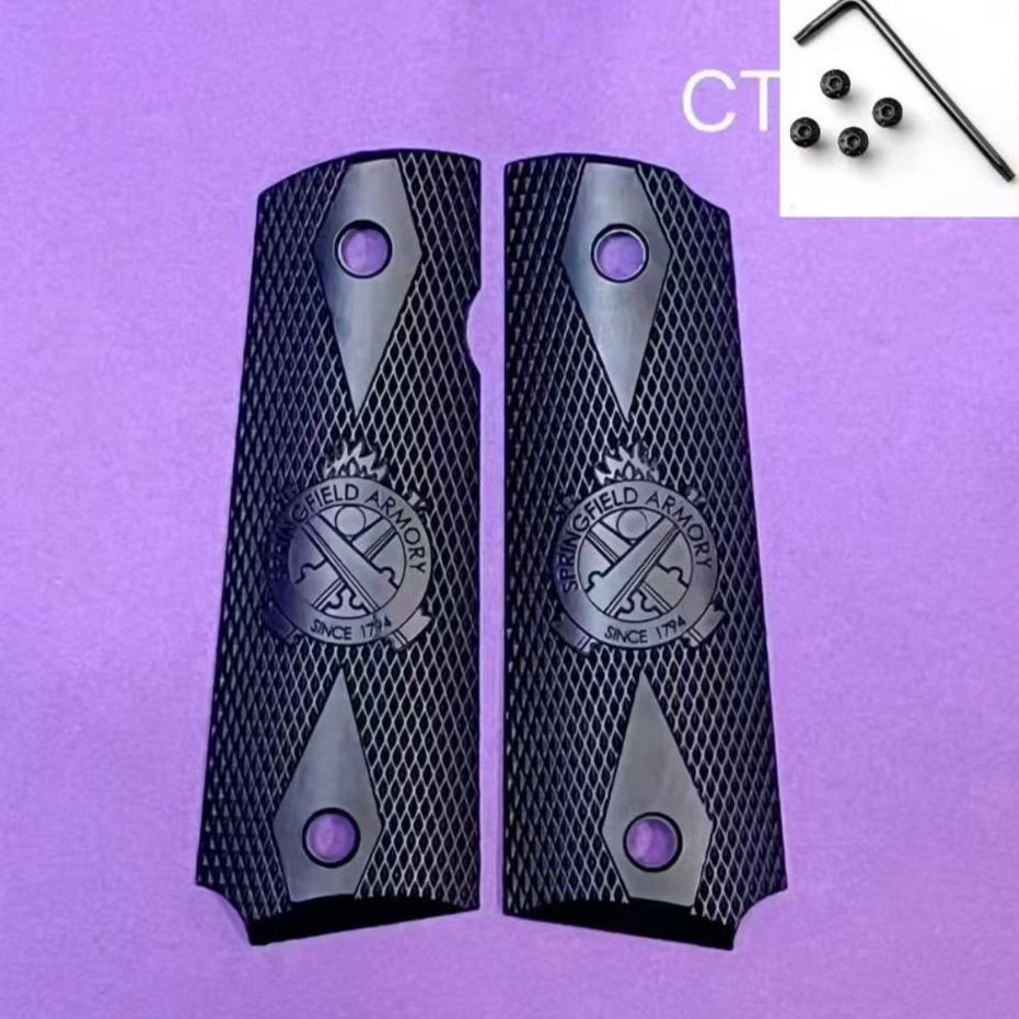 1911  phụ kiện bảo vệ gỗ cửa hàng Tự làm tay cầm CNC kim loại bảo vệ gỗ lắp ráp tay cầm vá cài đặt k