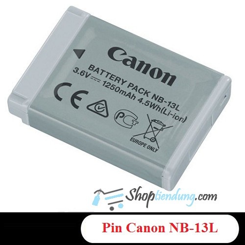 Pin CAN0N NB-13L dùng máy ảnh Canon PowerShot SX620, SX720, SX730, SX740 HS