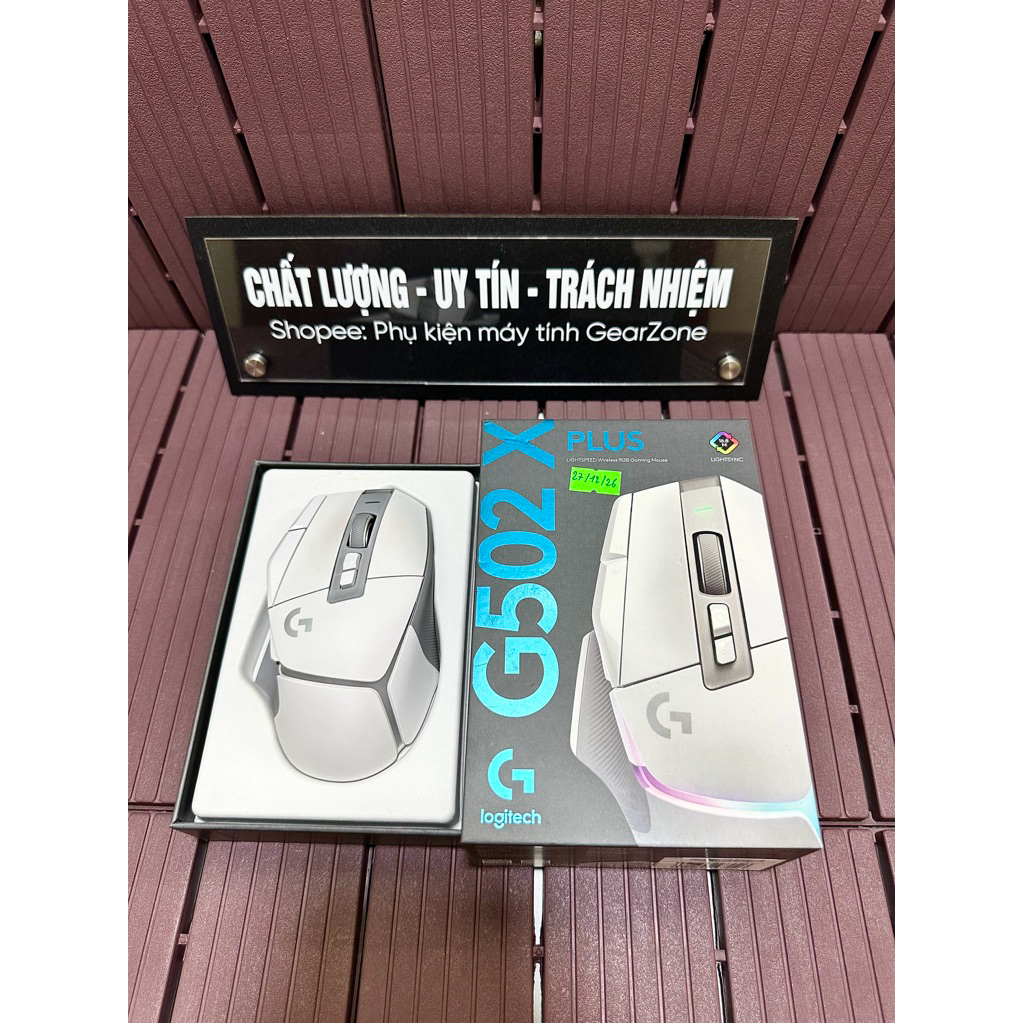 Chuột Gaming không dây Logitech G502 X Plus Và G502 X LIGHTSPEED – Switch LIGHTFORCE Hybrid, Cảm biế