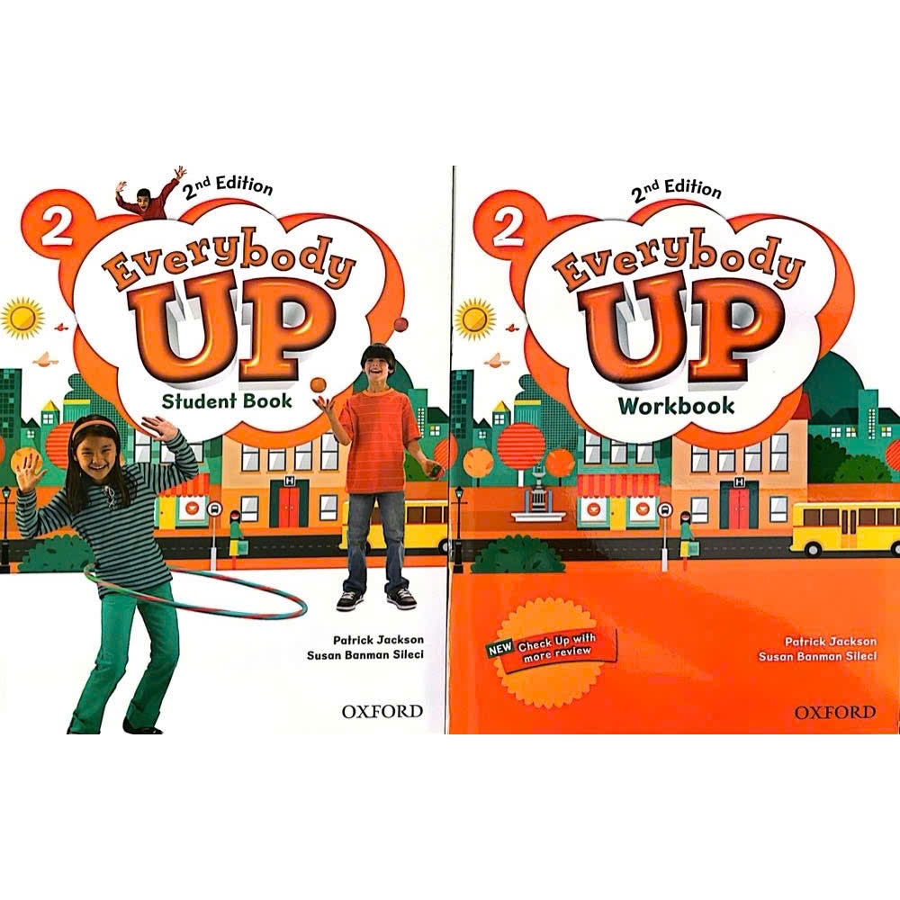 Sách Everybody Up 2 - bài học + bài tập (2 cuốn)