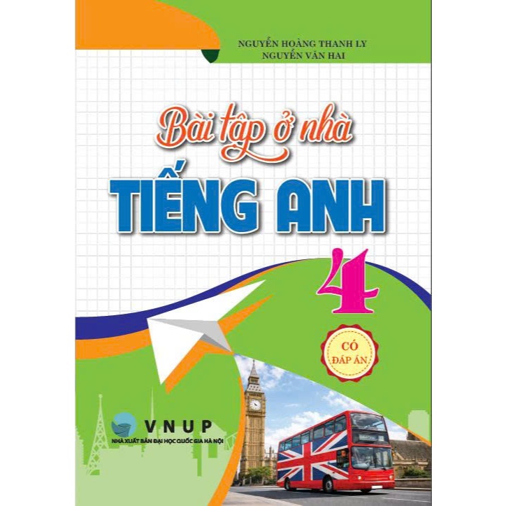 Sách - Bài tập ở nhà tiếng anh 4 (có đáp án) - HA