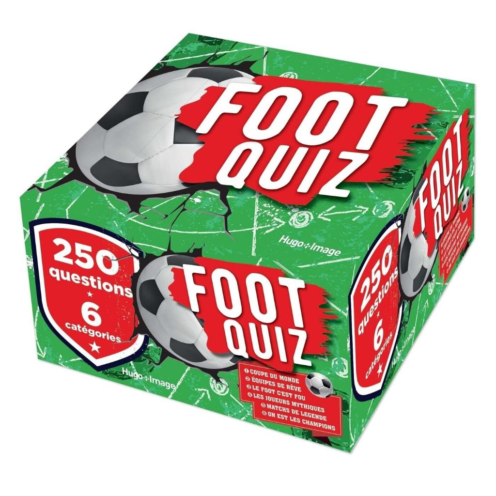 Sach tiếng Pháp - Le quiz Foot 9782755699005