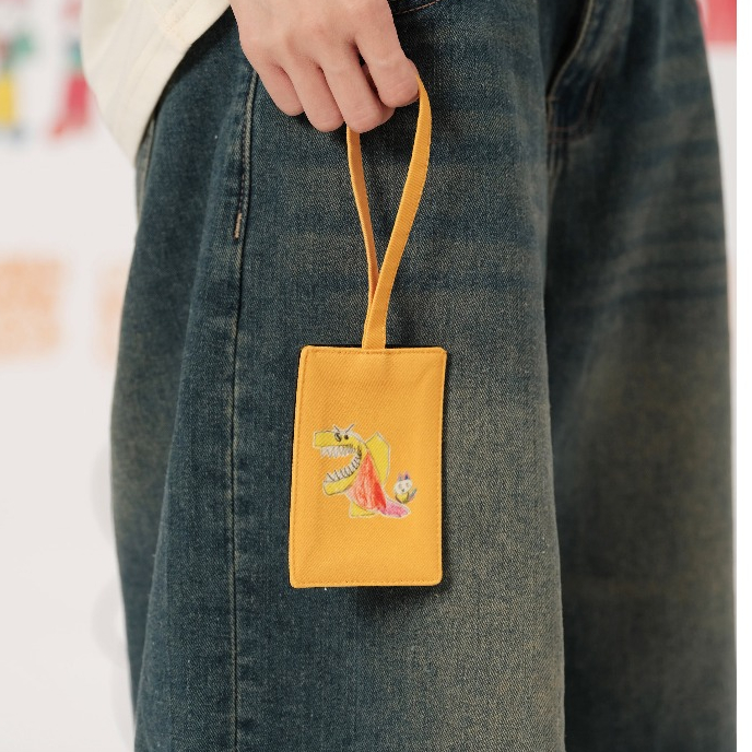 Tag vali thẻ tên tag hành lý vải gắn túi xách vali du lịch nhiều màu sắc họa tiết từ tranh vẽ