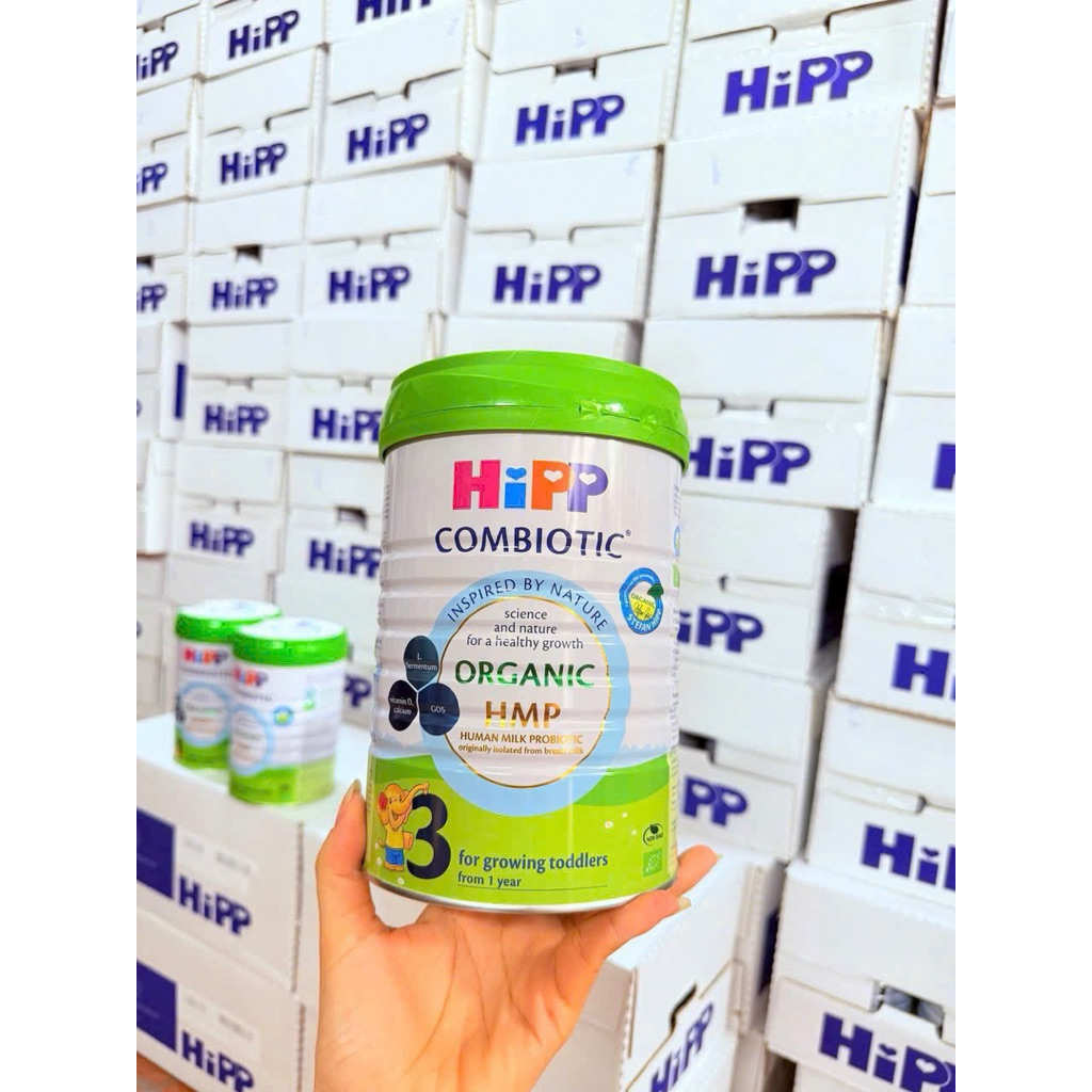 Sữa Hipp bò số 3 - 800gam (2 hộp tặng ba lô /túi hipp/ mũ hipp)