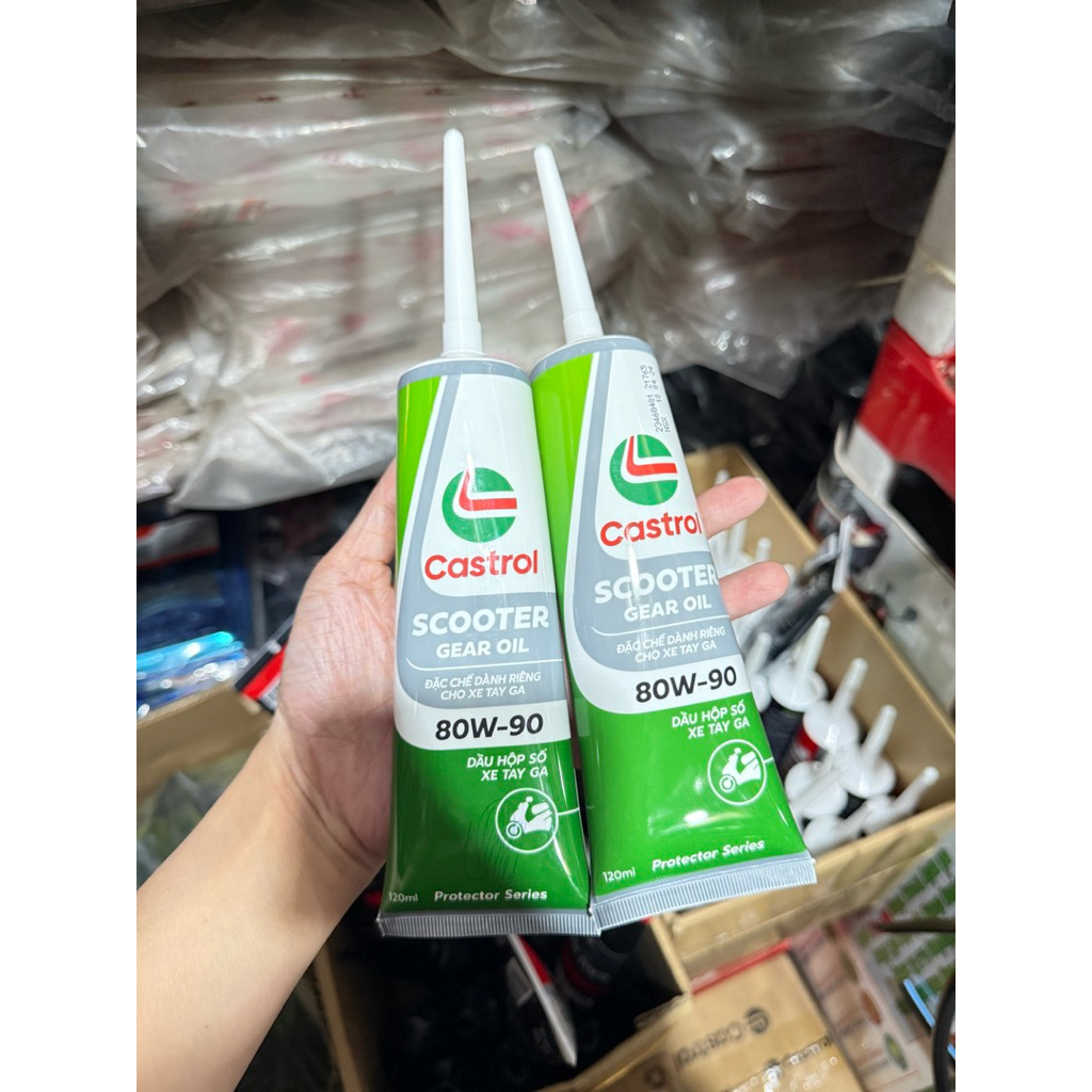 Dầu Nhớt Hộp Số Tay Ga ( Nhớt Lap ) - Castrol Scooter Gear Oil [80w90 120ml]