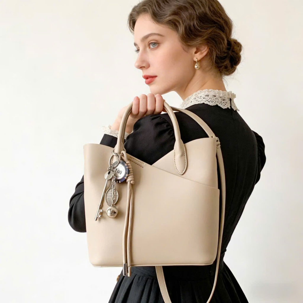 Túi Xách Công Sở Cao Cấp Da Bò Túi Xách Nữ Hãng Kuermei Mẫu 2026 Bảo Hành 1 Năm