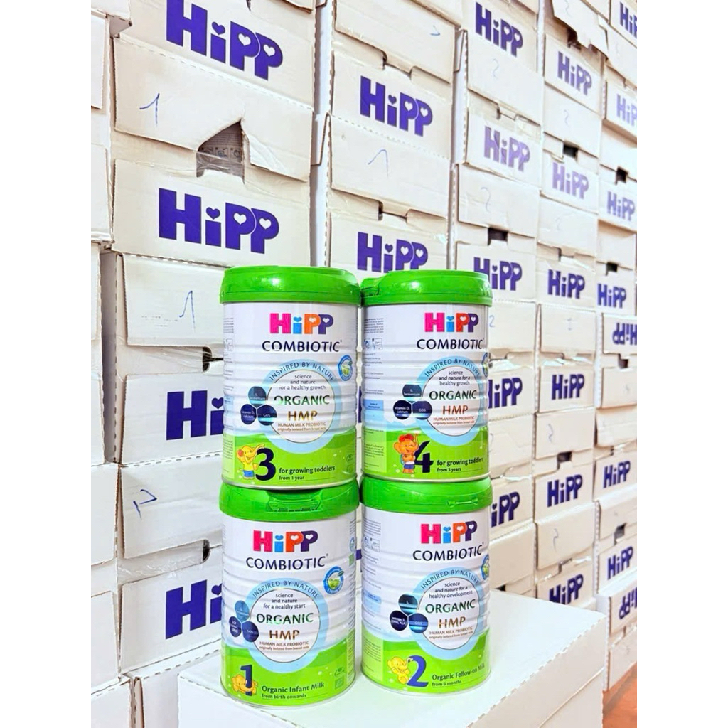 Sữa Hipp bò số 4 - 800gam (đơn 2 hộp tặng ba lô /túi vải hipp/ mũ hipp