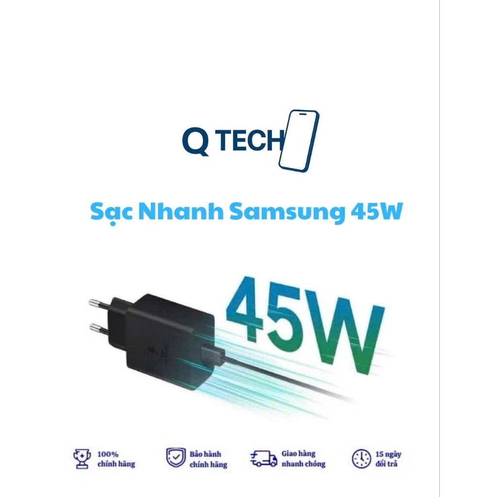 Sạc Nhanh Samsung 45W - Chính hãng - New Box