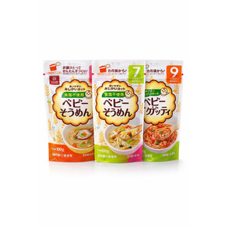 Mì Ăn Dặm Hakubaku Tách Muối 100g (Nhật Bản) - Đủ Vị Somen, Udon, Spaghetti Cho Bé Từ 5 Tháng