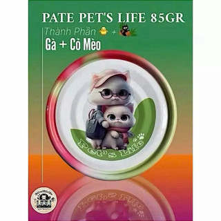 80gr - Pate Lon Pet’s Life Cho Thú Cưng Dạng Súp Thịt 85G