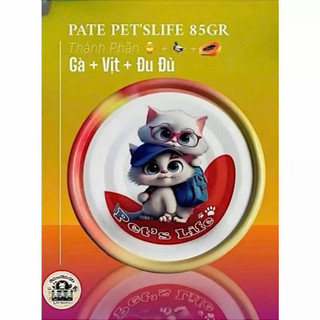 80gr - Pate Lon Pet’s Life Cho Thú Cưng Dạng Súp Thịt 85G