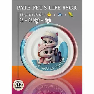80gr - Pate Lon Pet’s Life Cho Thú Cưng Dạng Súp Thịt 85G