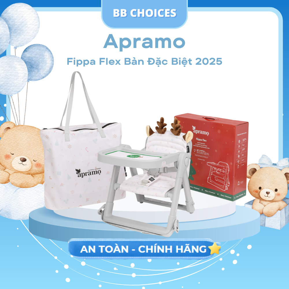 GHẾ ĂN DẶM APRAMO FLIPPA FLEX NOEL 2025