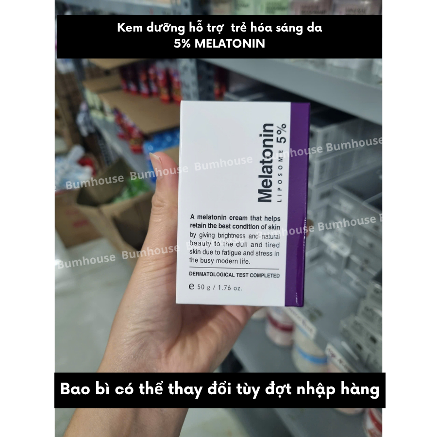 Kem Dưỡng Giảm Lão Hóa Maxclinic Time Return 5% Melatonin/ 7% Melatonin Liposome Melatoninshot Cream 5 | BigBuy360 - bigbuy360.vn