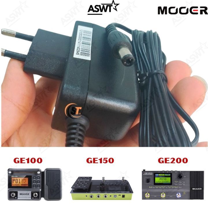 Adapter nguồn Phơ Guitar Điện Mooer GE150 GE100 GE200 9V , Nguồn 9V Multi Effect Pedal Mooer N521